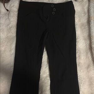 y2k black business pants 🖤📞